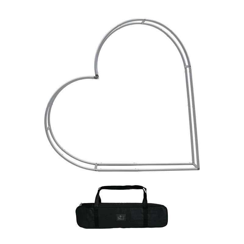 3D Heart Shaped Backdrop