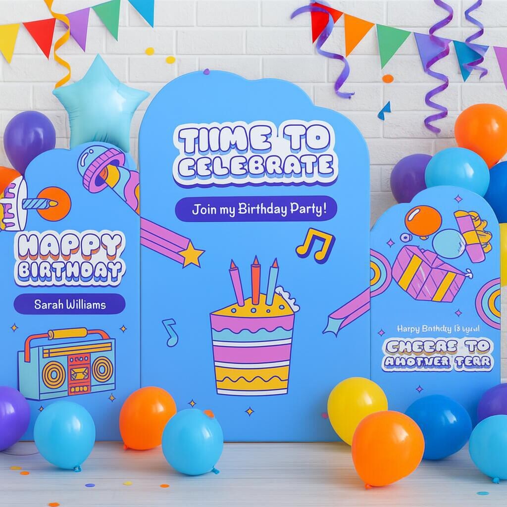 Cloud Shaped Backdrop Kit