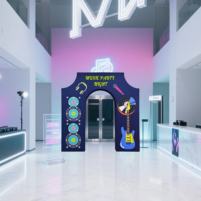 3D Triumphal Arch Backdrop