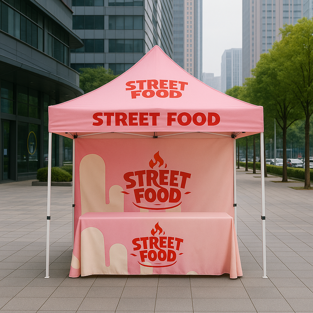 Folding Table with Table Cover