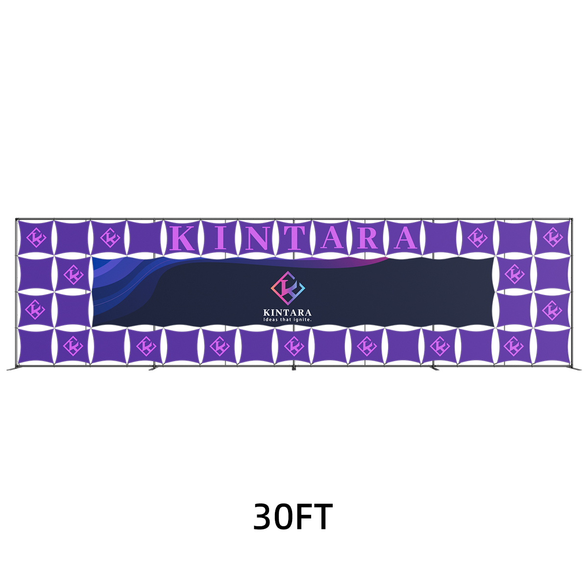 Modular Grid Tension Fabric Backdrop