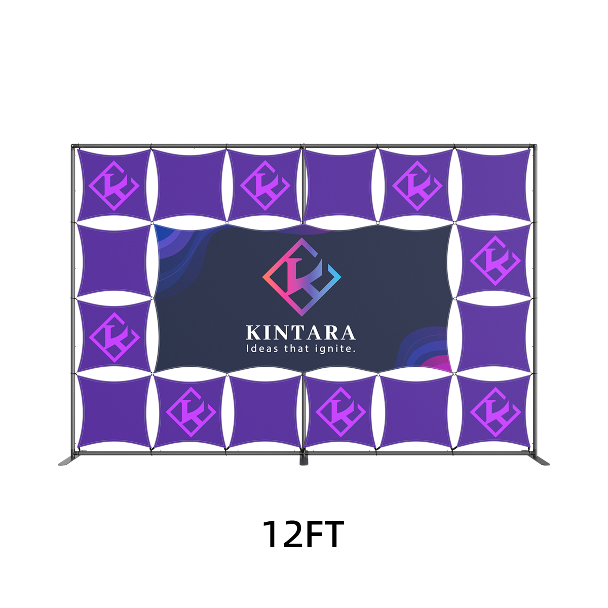 Modular Grid Tension Fabric Backdrop