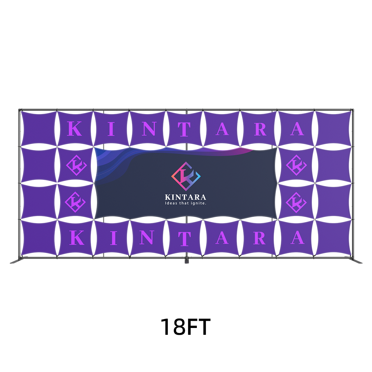 Modular Grid Tension Fabric Backdrop