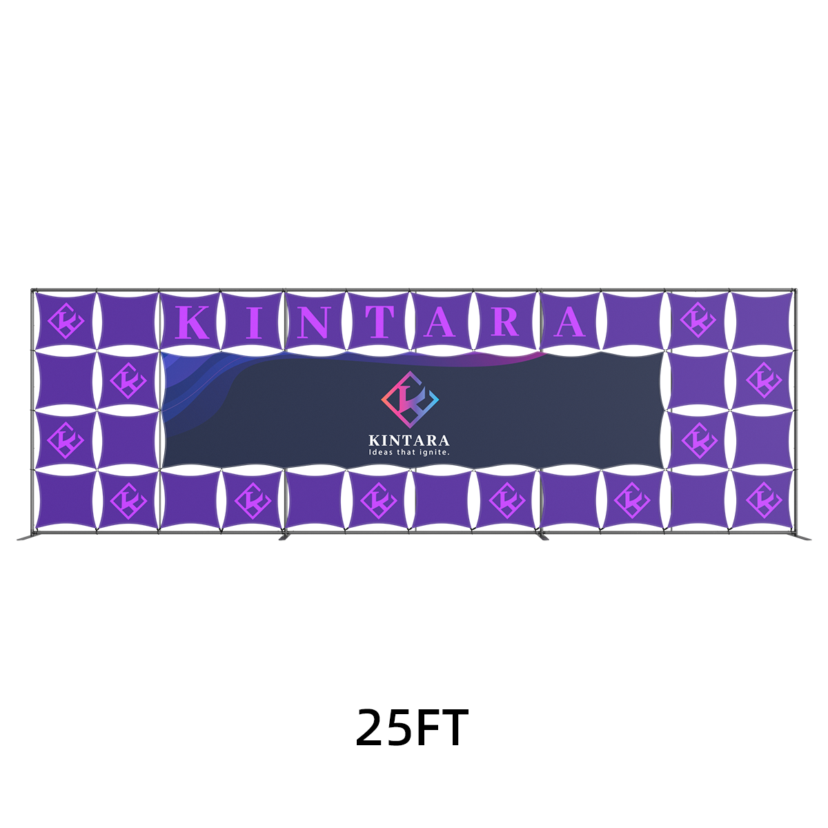 Modular Grid Tension Fabric Backdrop
