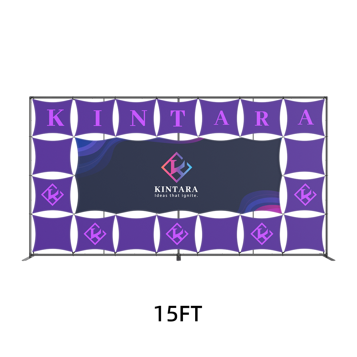 Modular Grid Tension Fabric Backdrop