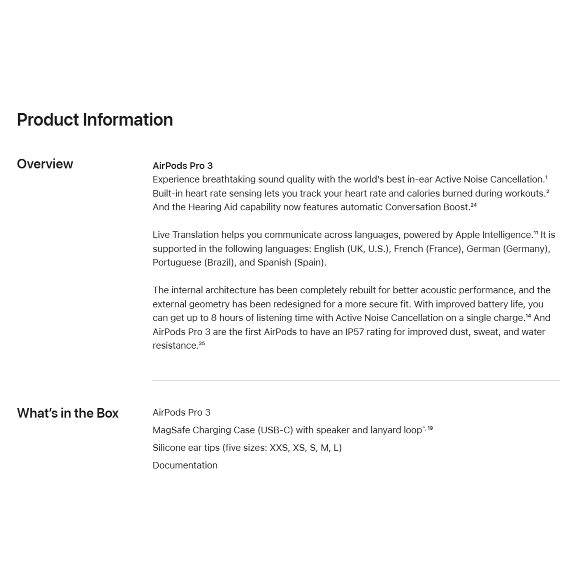 AirPods Pro 3