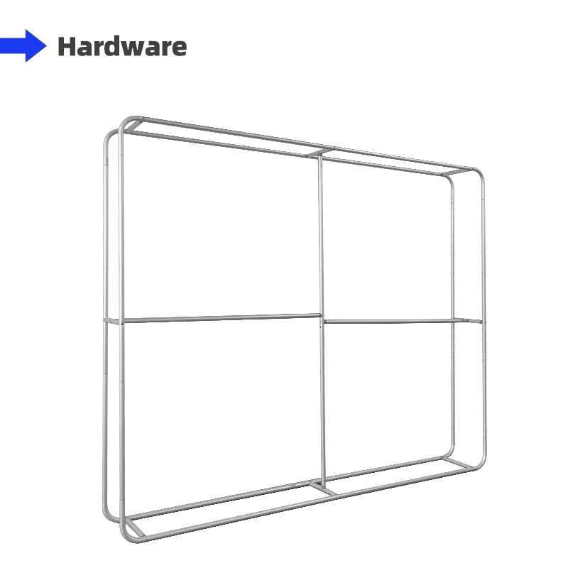 3D Straight Backdrop Frame (Round Corners)