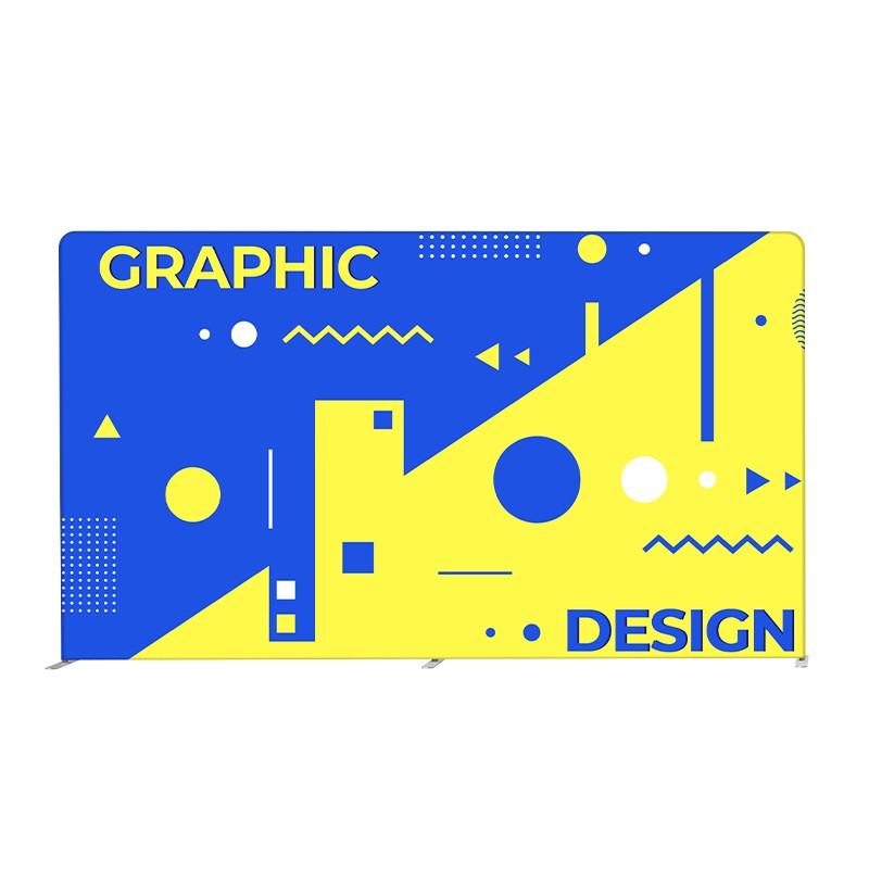 Custom Size Straight Tension Fabric Display (Fabric Only)