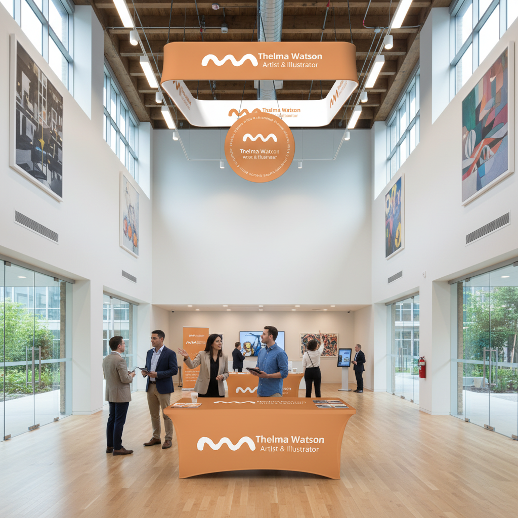 Vertical Disc Hanging Sign