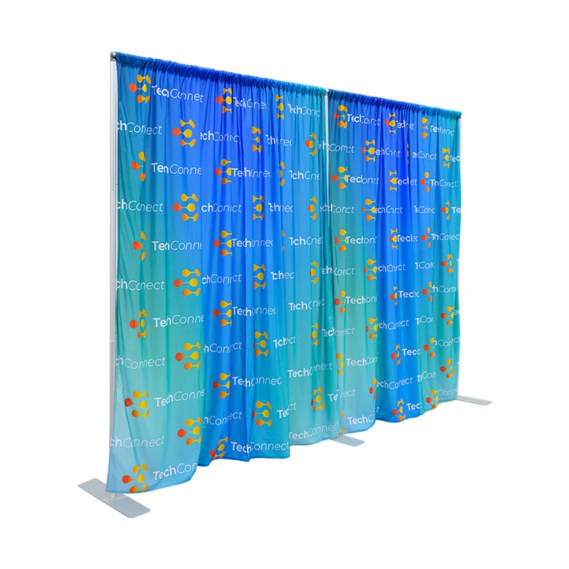 Curtain Backdrop with Stand