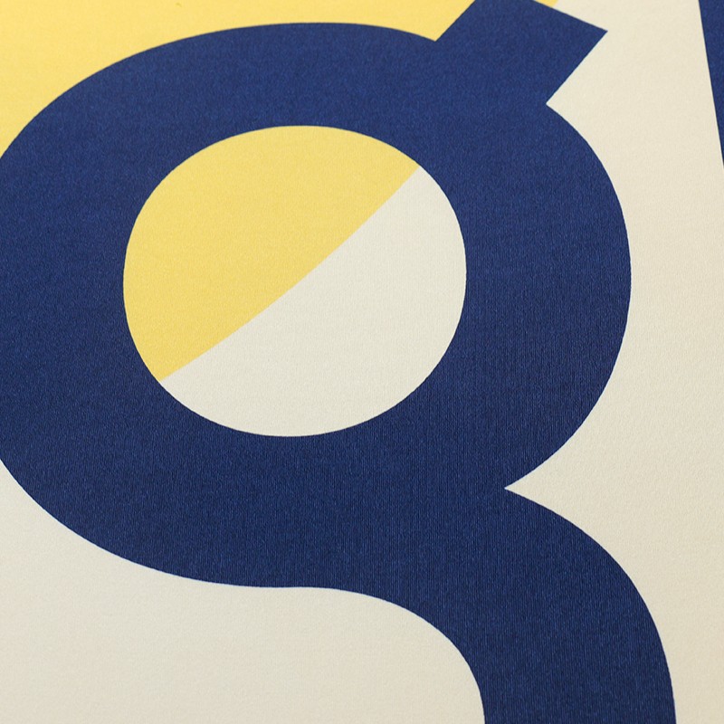 Dual-Teardrop Circle Hanging Sign