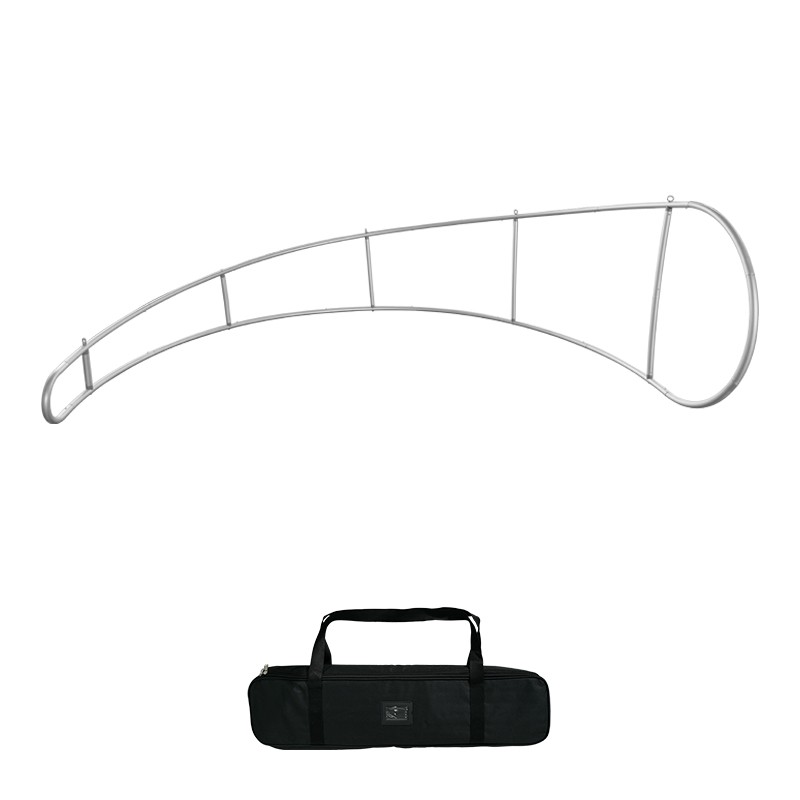 Dual-Teardrop Circle Hanging Sign