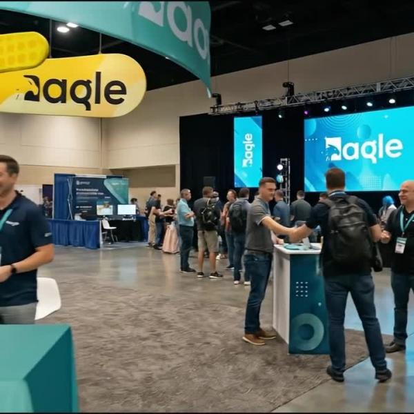 Dual-Teardrop Circle Hanging Sign