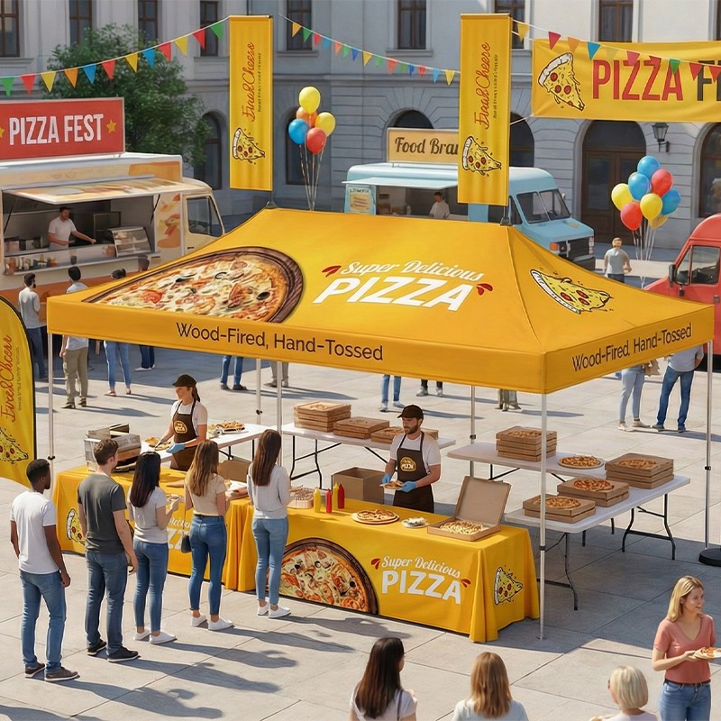 10x20 Tent Peak Flag Kit