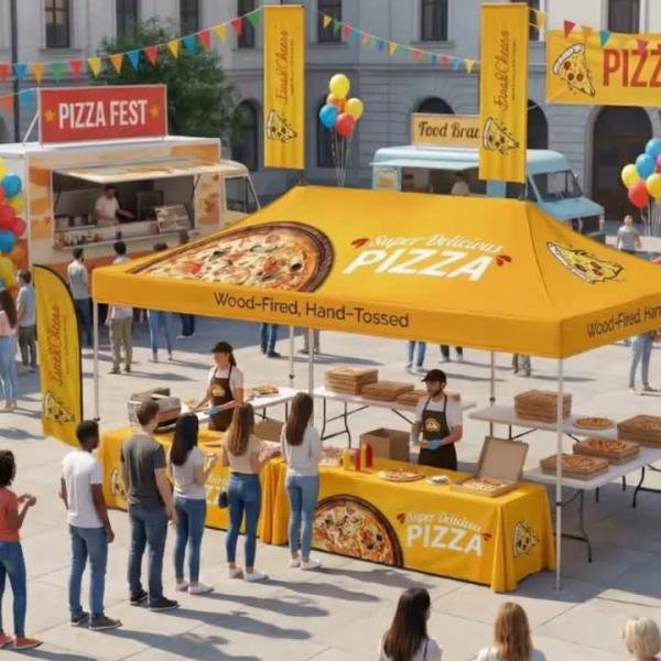 10x20 Tent Peak Flag Kit