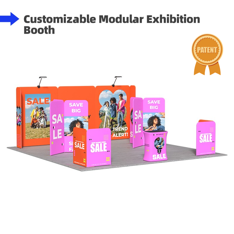 20x20ft Trade Show Booth Kit - B4