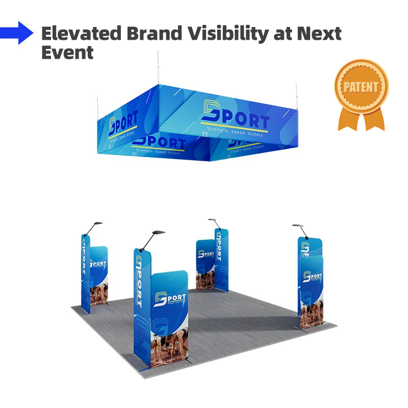 20x20ft Trade Show Booth Kit - B1