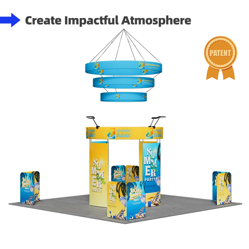 20x20ft Trade Show Booth Kit - D1