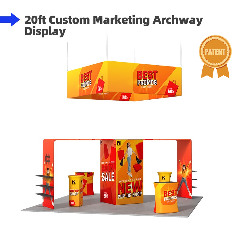20x20ft Trade Show Booth Kit - D6