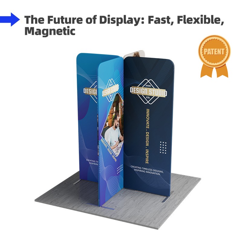 6.5x6.5ft Magnetic Modular Fabric Displays-E