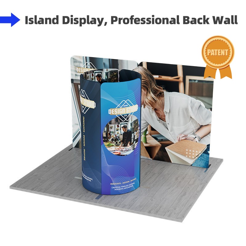 13x10ft Magnetic Modular Fabric Displays-B