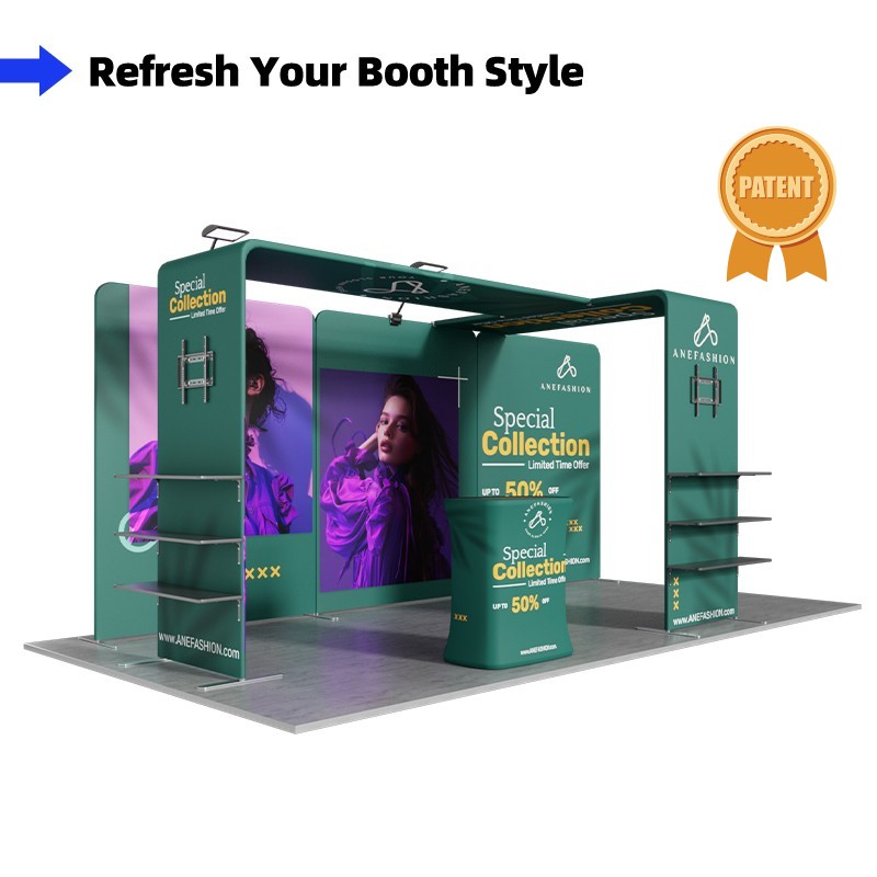 10x20ft Trade Show Booth Kit - B2