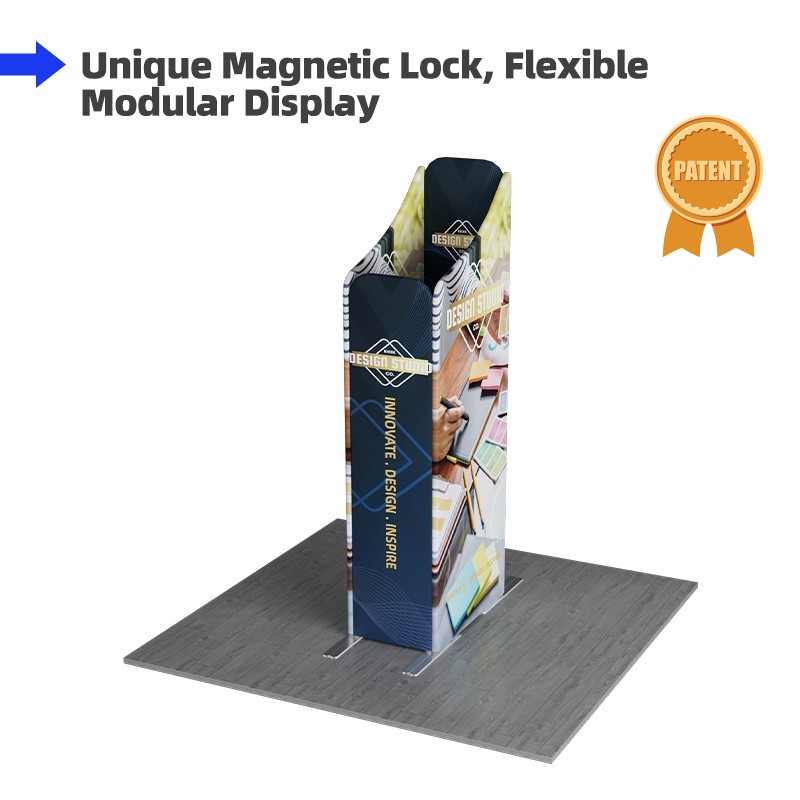 Magnetic Display Rack Versatile Magnetic Modular Displays for Trade Shows & Marketing Events