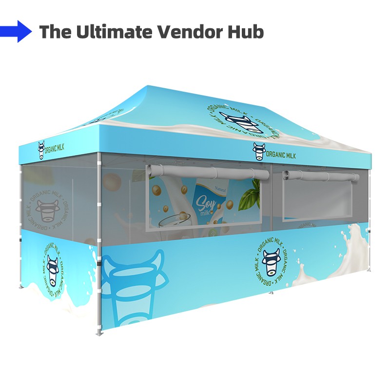 10x20 Food Booth Tent