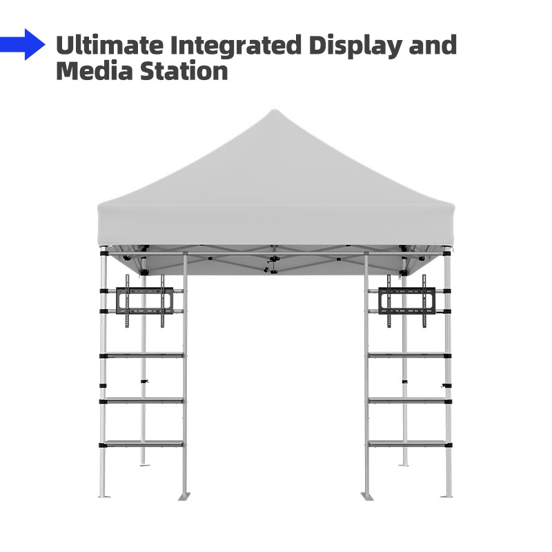 Tent Display Shelf & TV Rack